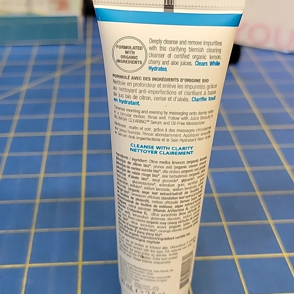 Juice Beauty experience clear